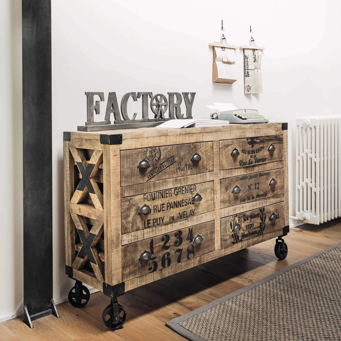 Vintage Vanguard Storage Unit