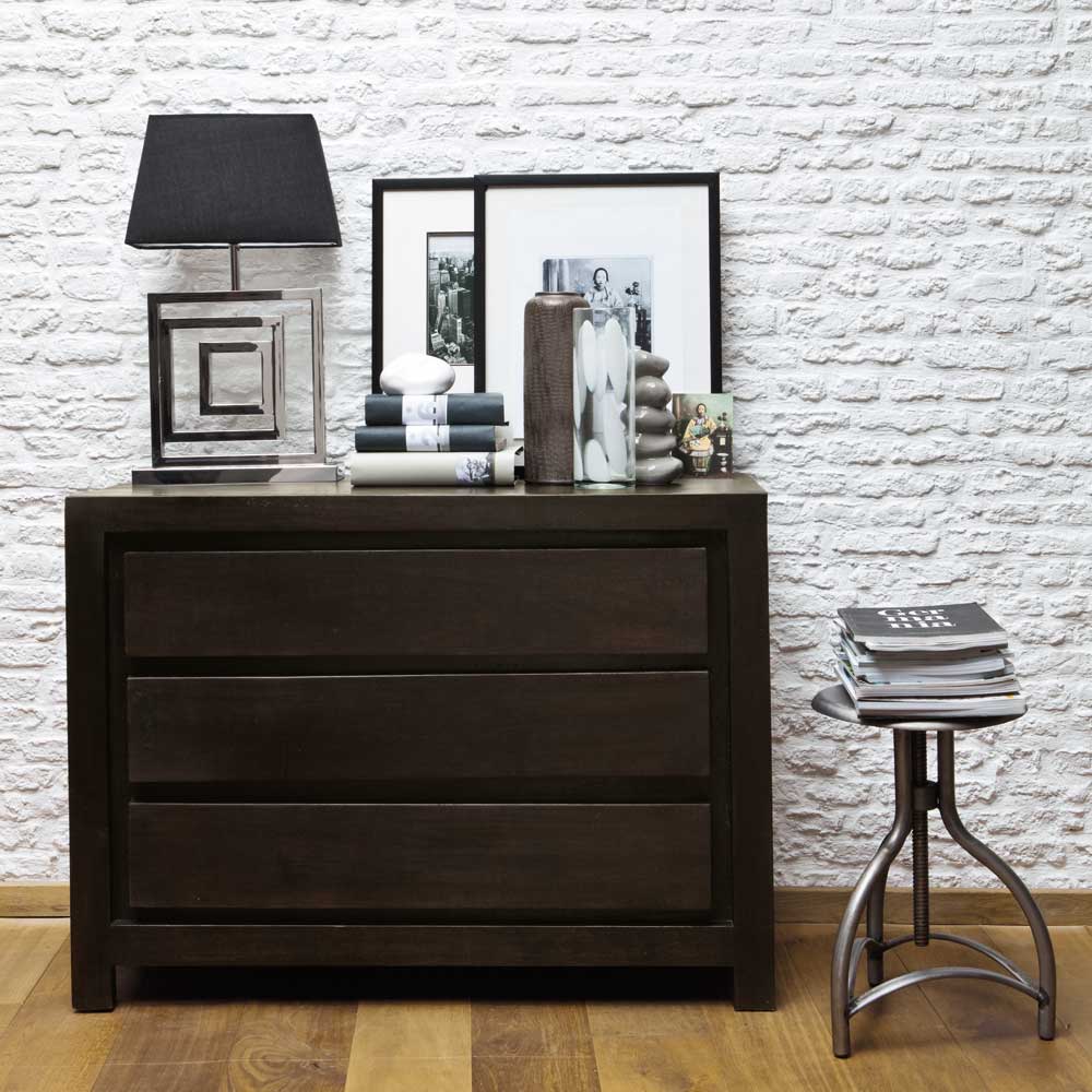 Espresso Elegance Storage Cabinet