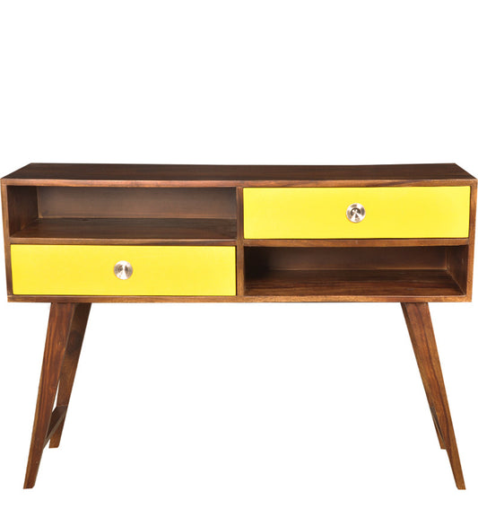 Paloma Cubby Yellow Console