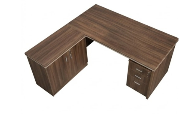 Rectangle Executive Table with Pedestal Unit