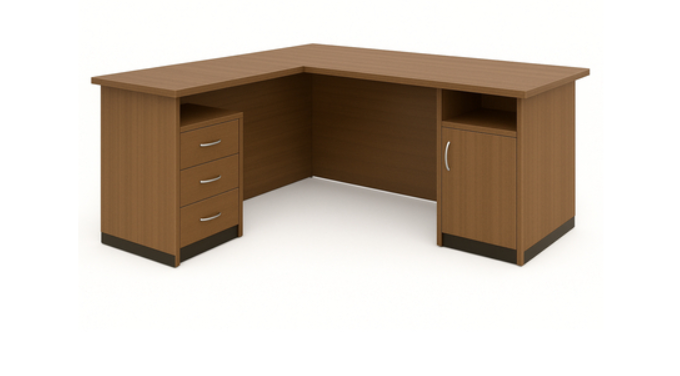 Rectangle Executive Table with Pedestal Unit
