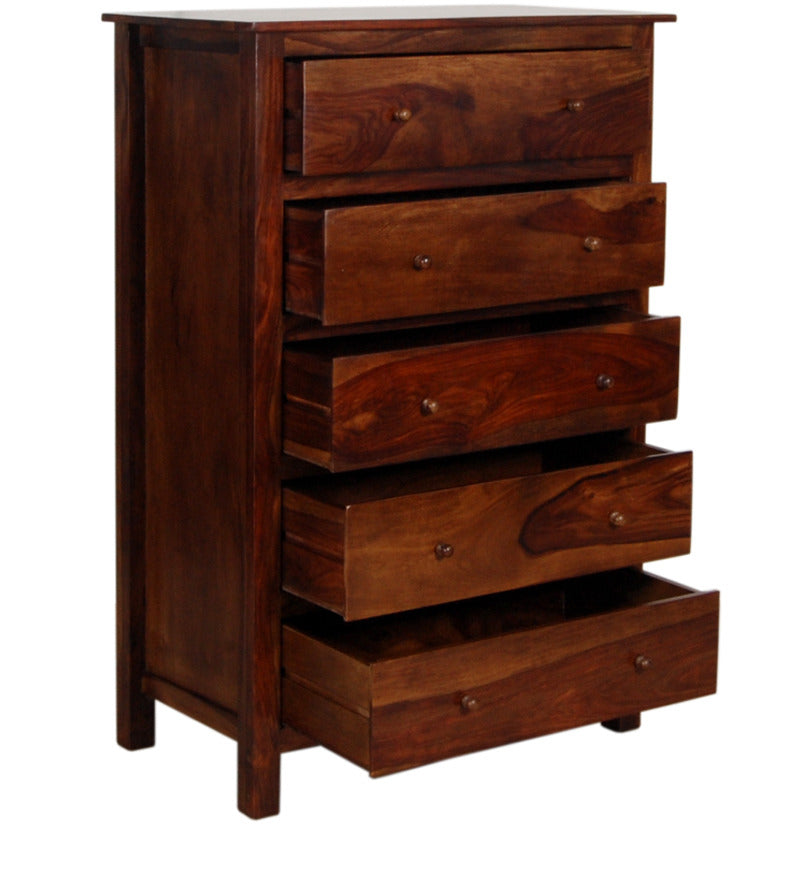 Athena Mahogany Cascade Storage Unit