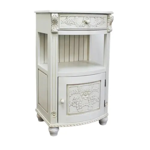 Provincial Blossom Corner Cabinet