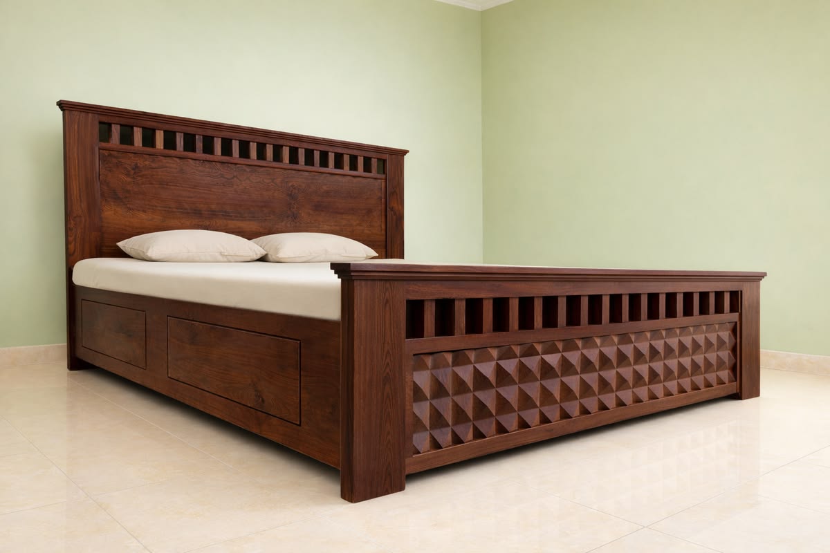 King Size Bed with Storage