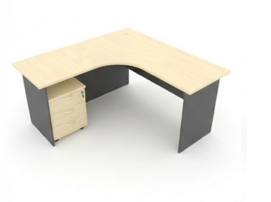 Rectangle Executive Table with Pedestal Unit