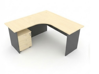 Rectangle Executive Table with Pedestal Unit