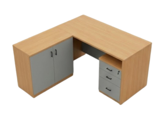 Rectangle Executive Table with Pedestal Unit