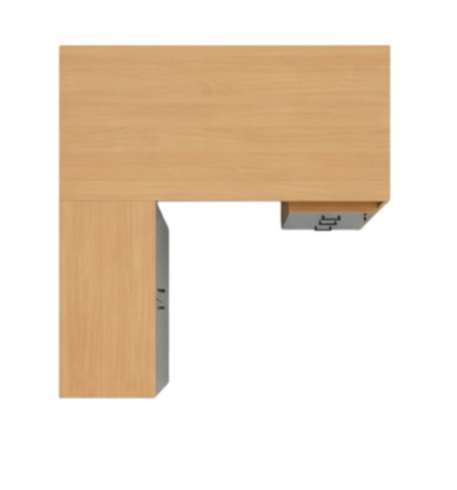 Rectangle Executive Table with Pedestal Unit