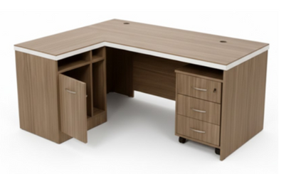 Rectangle Executive Table with Pedestal Unit