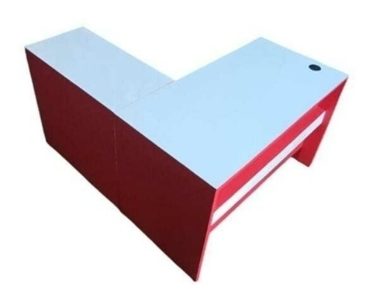 Rectangle Executive Table with Keyboard Tray and Pedestal Unit