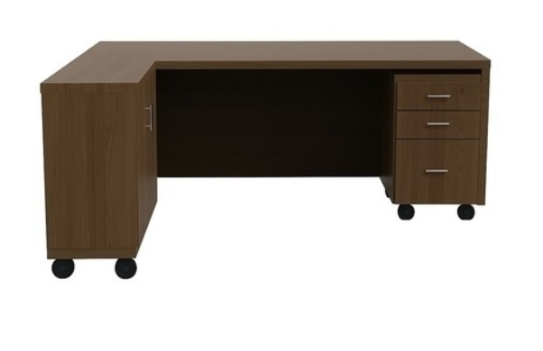 Rectangle Executive Table with Pedestal Unit