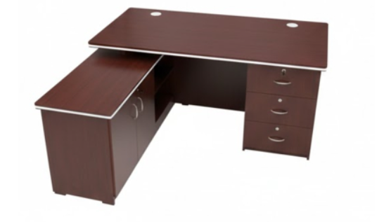 Rectangle Executive Table with Pedestal Unit