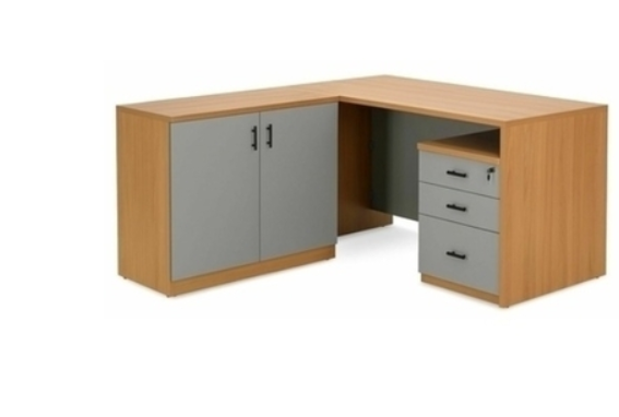 Rectangle Executive Table with Pedestal Unit