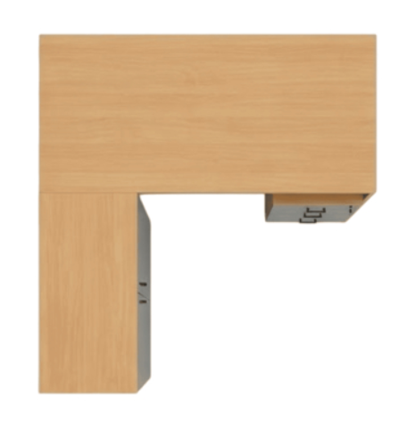 Rectangle Executive Table with Pedestal Unit