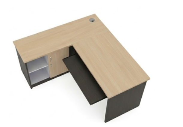 Rectangle Executive Table with Keyboard Tray
