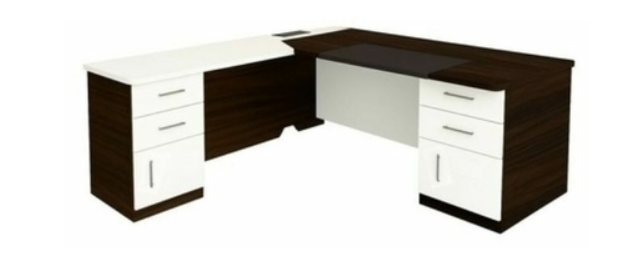Rectangle Executive Table with Pedestal Unit