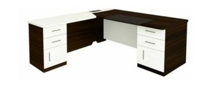 Rectangle Executive Table with Pedestal Unit