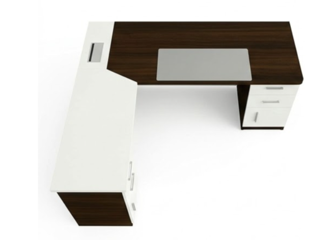 Rectangle Executive Table with Pedestal Unit