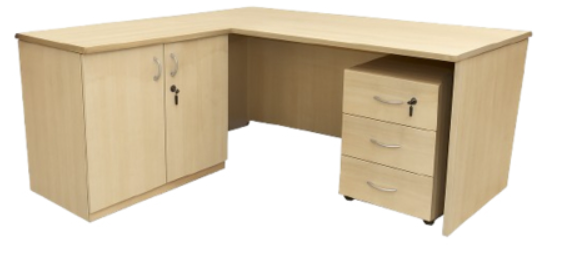 Rectangle Executive Table with Pedestal Unit