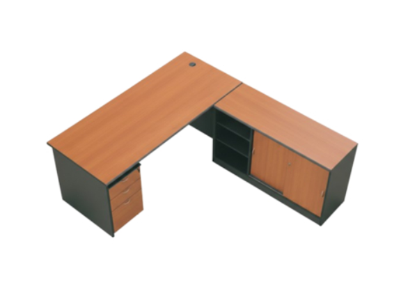 Rectangle Executive Table with Pedestal Unit