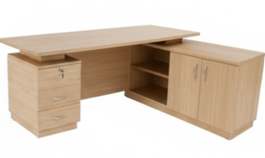 Rectangle Executive Table with Pedestal Unit