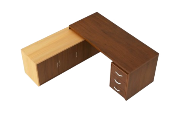 Rectangle Executive Table with Pedestal Unit