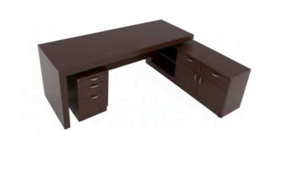 Rectangle Executive Table with Pedestal Unit