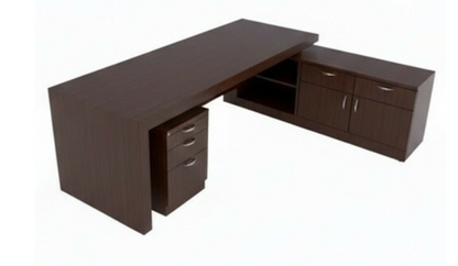 Rectangle Executive Table with Pedestal Unit