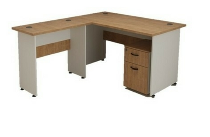 Rectangle Executive Table with Pedestal Unit