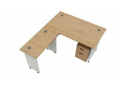 Rectangle Executive Table with Pedestal Unit