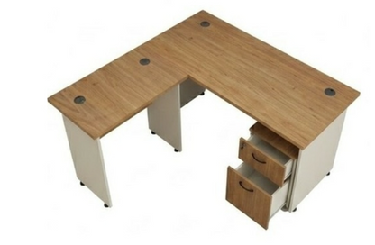 Rectangle Executive Table with Pedestal Unit