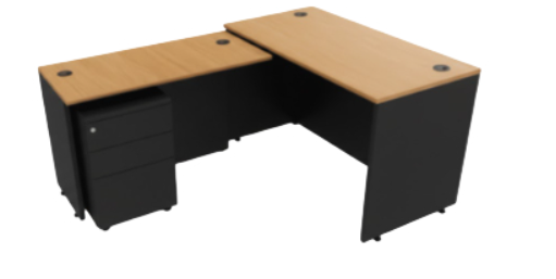 Rectangle Executive Table with Pedestal Unit