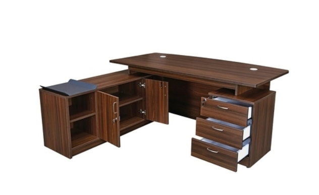Rectangle Executive Table with Pedestal Unit