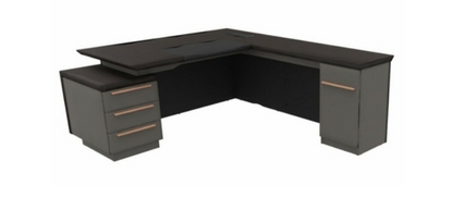 Rectangle Executive Table with Pedestal Unit