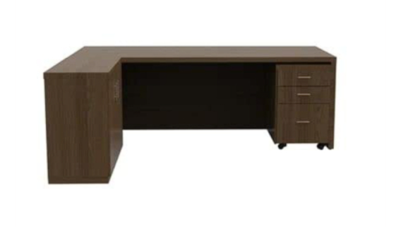 Rectangle Executive Table with Pedestal Unit