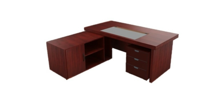 Rectangle Executive Table with Pedestal Unit