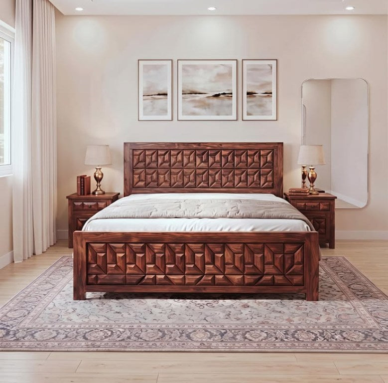 King Size Bed with Storage
