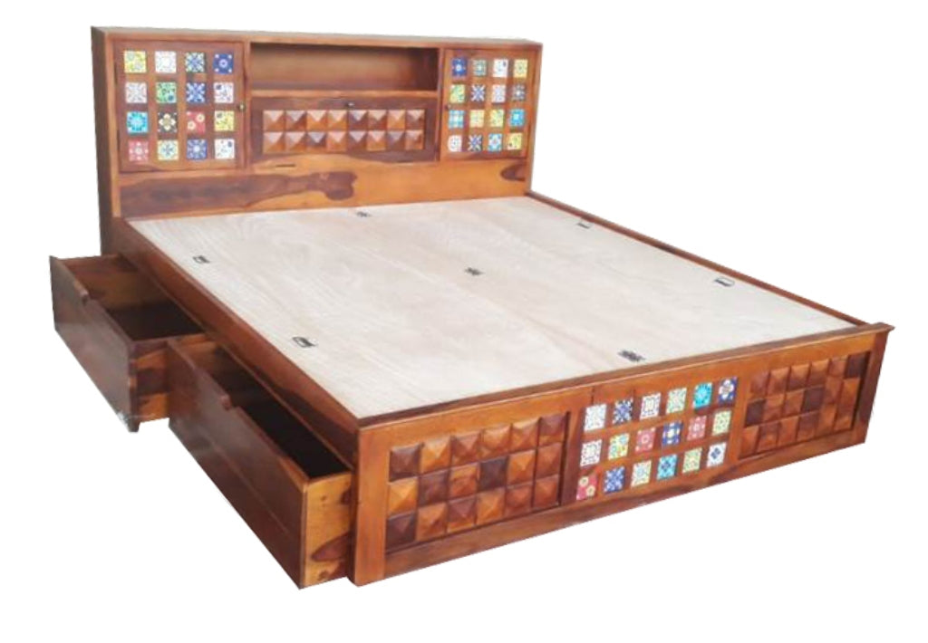 King Size Bed with Storage