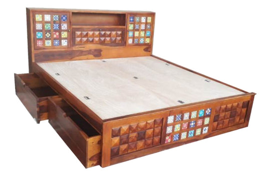 King Size Bed with Storage