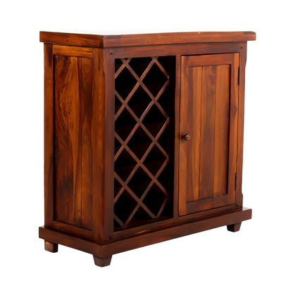 Crosshatch Wine Cabinet