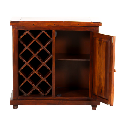 Crosshatch Wine Cabinet