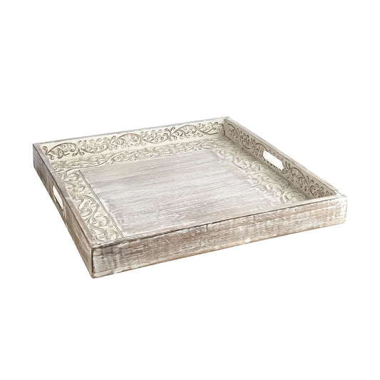 OrnateWhite Tray