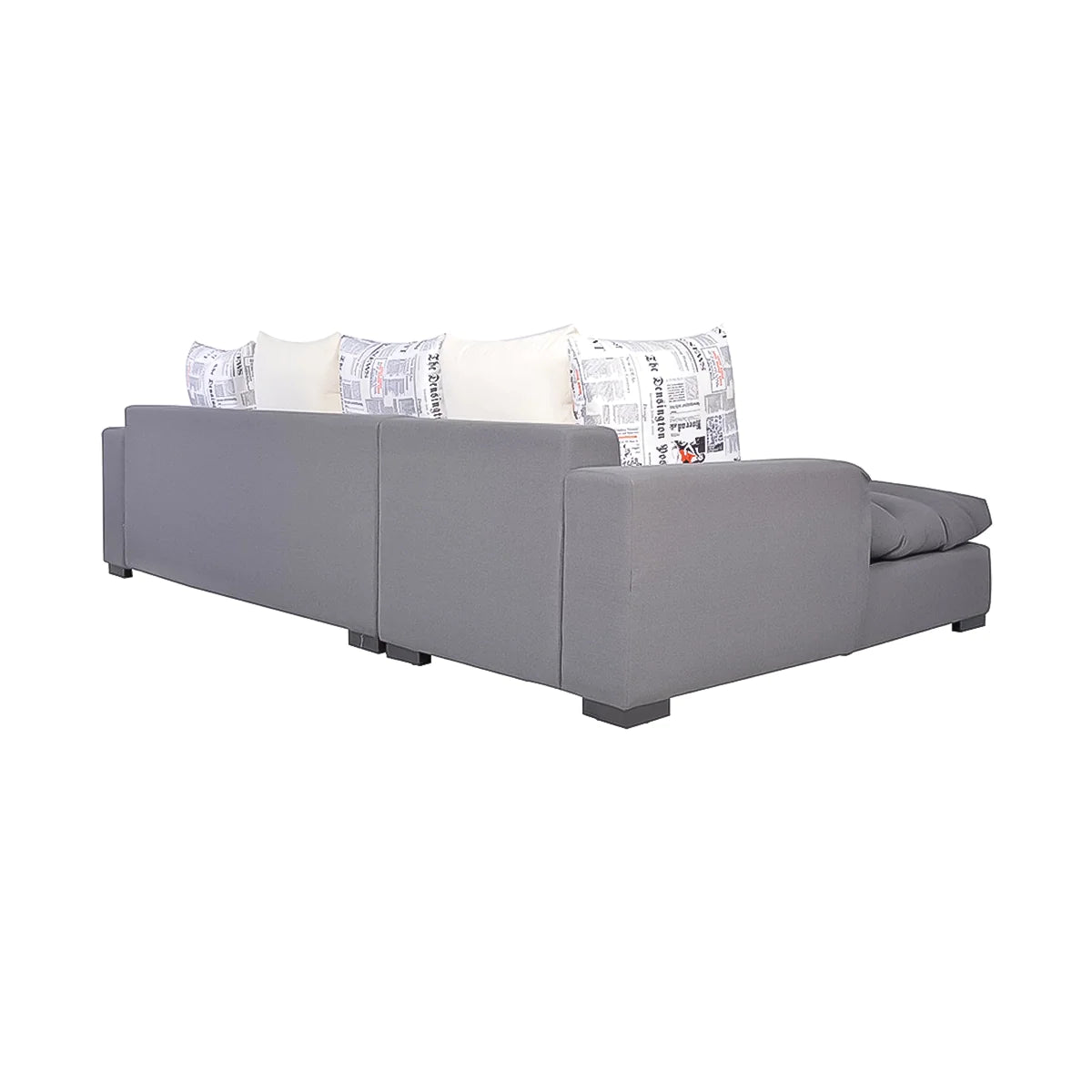 SectionalSleek Sofa and Benches