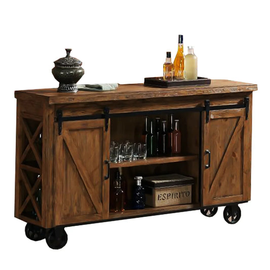 Rustic Bar Cabinet